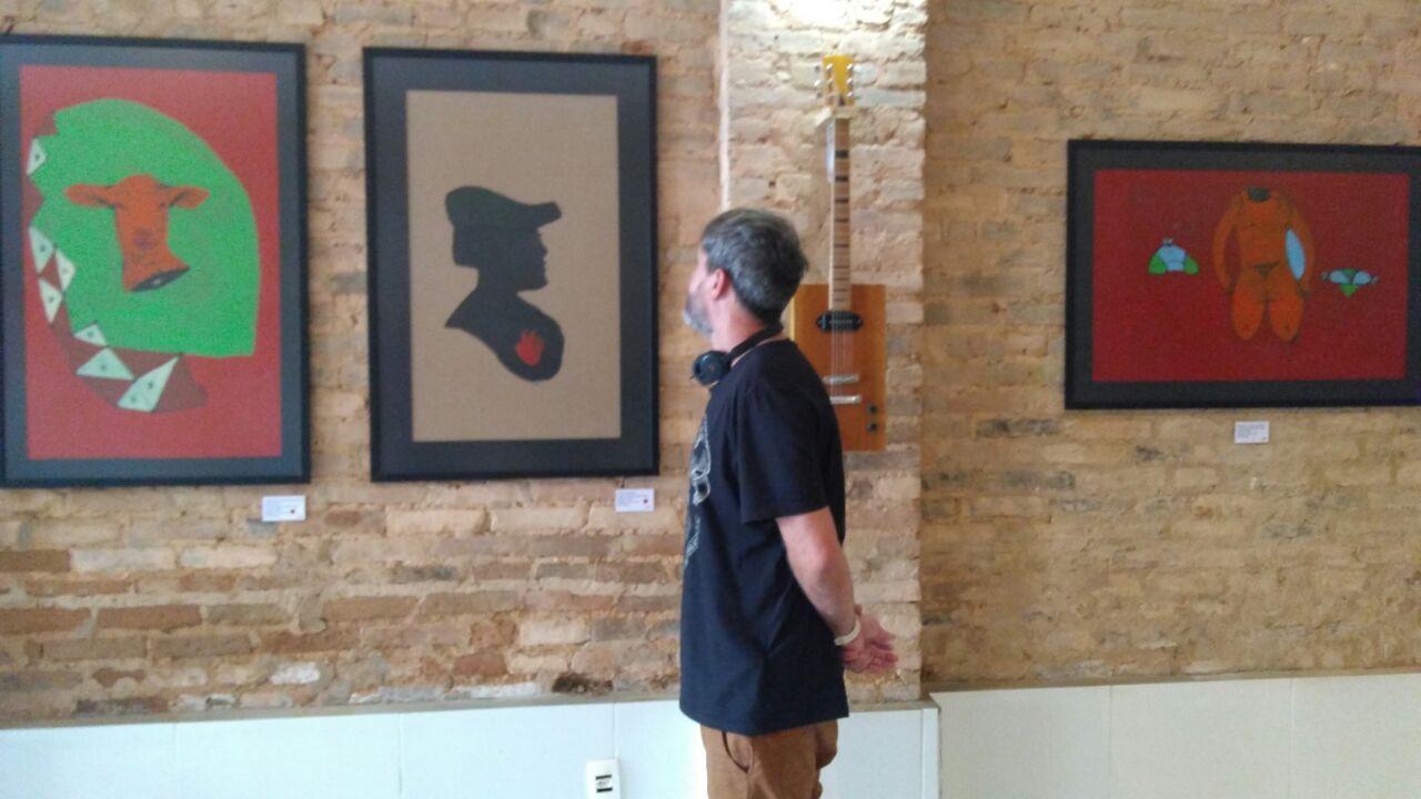 A arte experimento de Wado no Galpão 422