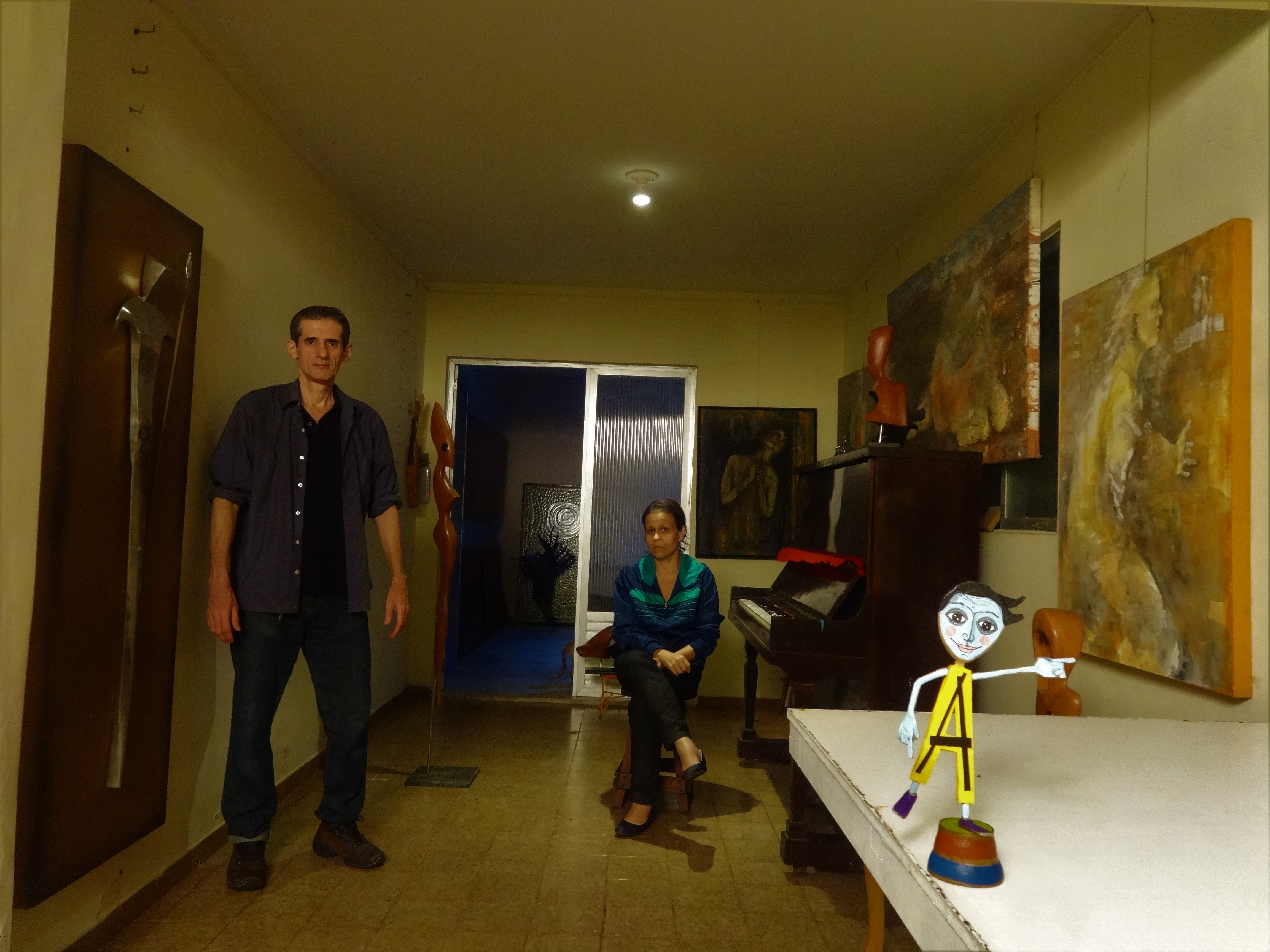 Alice Barros e Robertson Dorta – União e arte