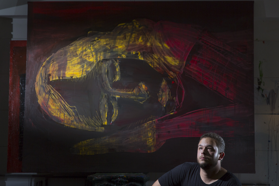 A pintura intrínseca de Pedro Caetano