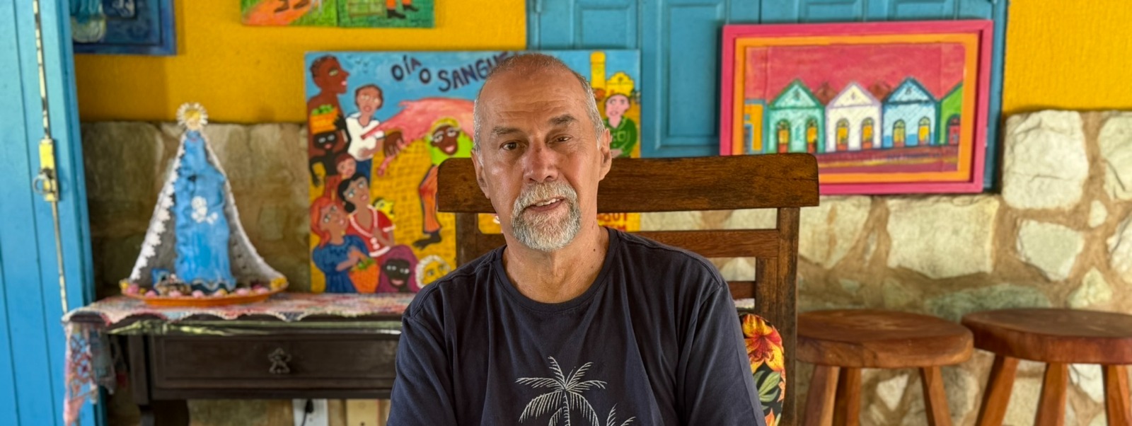 A pintura de Lula Nogueira entre memórias e cores