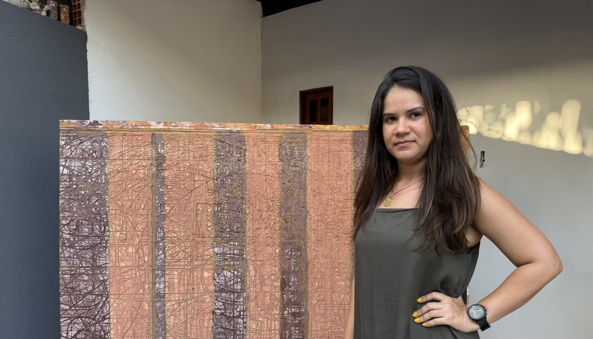 Pigmentos de território e memória na obra de Vanessa Acioly